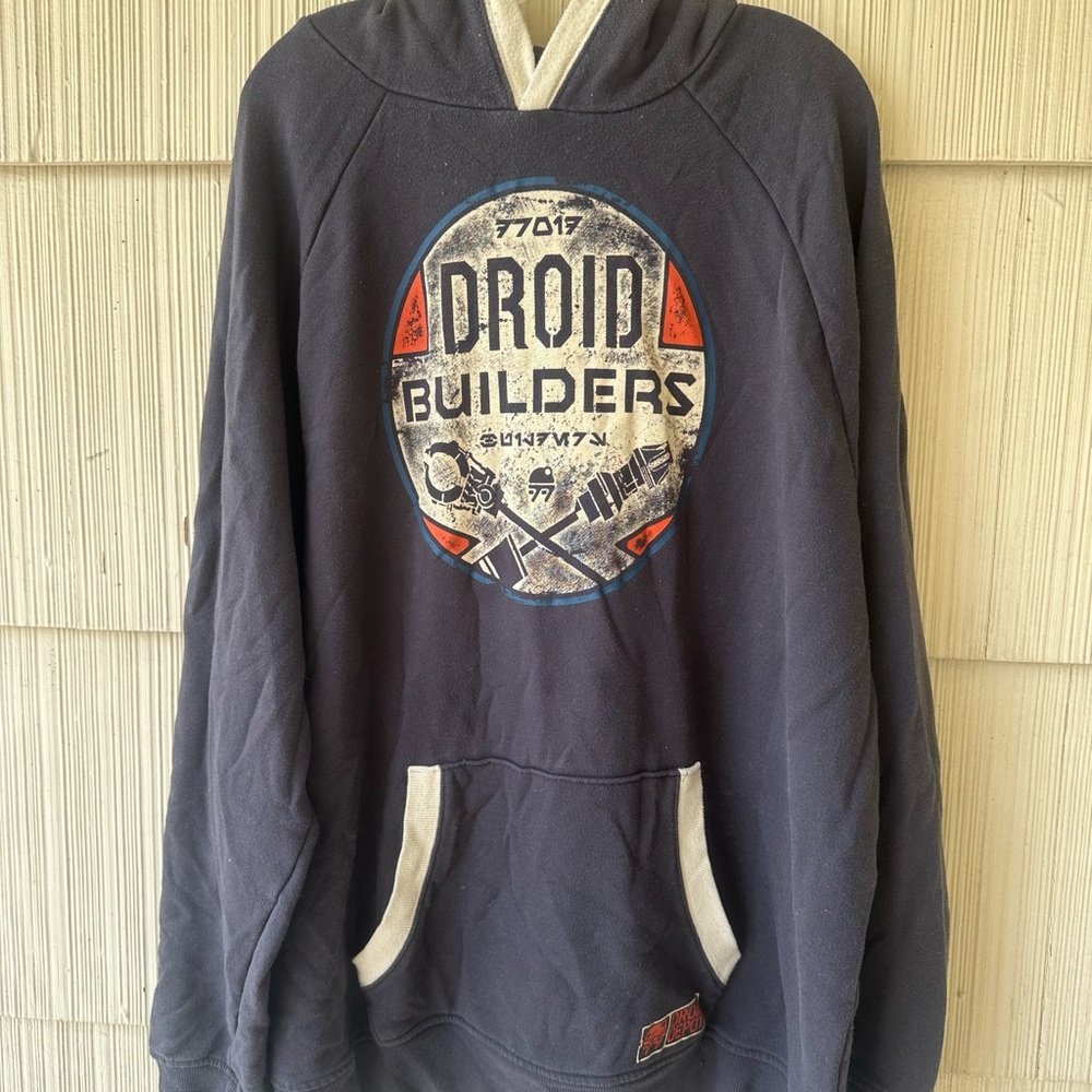 Star Wars Droid Builders Dark Blue Hoodie